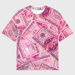 Мужская футболка оверсайз Дорого богато