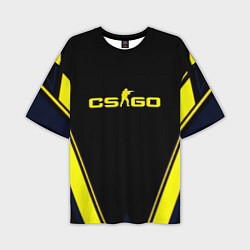 Футболка оверсайз мужская Cs go sport geometry, цвет: 3D-принт
