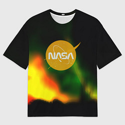 Футболка оверсайз мужская Nasa spacestar, цвет: 3D-принт
