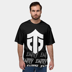 Футболка оверсайз мужская Entity, цвет: 3D-принт — фото 2