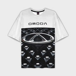 Футболка оверсайз мужская Omoda омода, цвет: 3D-принт