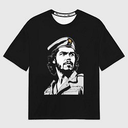 Футболка оверсайз мужская Che Guevara - Hasta La Victoria, цвет: 3D-принт