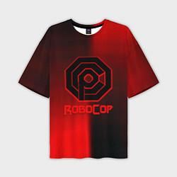 Футболка оверсайз мужская Robocop 2023, цвет: 3D-принт