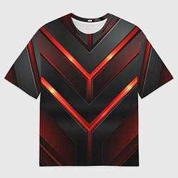 Футболка оверсайз мужская Абстрактный динамизм, цвет: 3D-принт