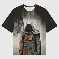 Футболка оверсайз мужская Ассасин в тени, цвет: 3D-принт