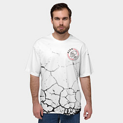 Футболка оверсайз мужская Фк Аякс, цвет: 3D-принт — фото 2