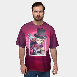 Футболка оверсайз мужская Лини иллюзионист, цвет: 3D-принт — фото 2