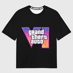 Футболка оверсайз мужская Grand Theft Auto 6, цвет: 3D-принт