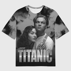 Футболка оверсайз мужская Титаник из 90х, цвет: 3D-принт