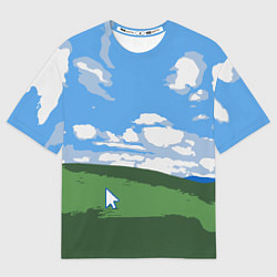 Мужская футболка оверсайз Новый уродливый свитер от майков