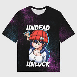 Футболка оверсайз мужская Undead Unluck - Characters, цвет: 3D-принт