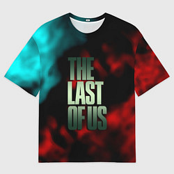 Футболка оверсайз мужская The last of us fire, цвет: 3D-принт