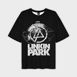 Футболка оверсайз мужская Linkin Park рэп-метал, цвет: 3D-принт