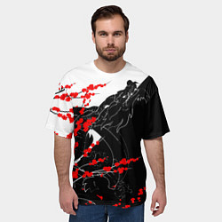 Футболка оверсайз мужская Tokyo Dragon, цвет: 3D-принт — фото 2