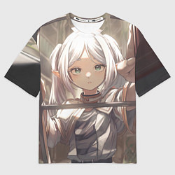 Футболка оверсайз мужская Sousou no Frieren books, цвет: 3D-принт