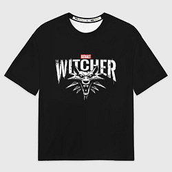 Футболка оверсайз мужская Geralt the Witcher, цвет: 3D-принт
