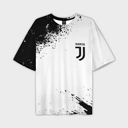 Мужская футболка оверсайз Juventus sport color black