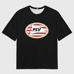 Футболка оверсайз мужская PSV fc club, цвет: 3D-принт