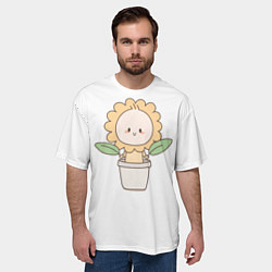 Футболка оверсайз мужская Chippi Twins для него, цвет: 3D-принт — фото 2