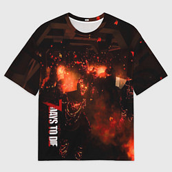 Футболка оверсайз мужская Last Hope P4, цвет: 3D-принт