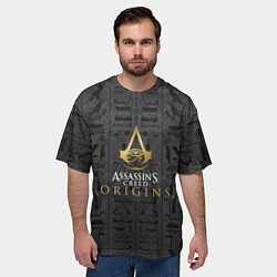 Футболка оверсайз мужская Пески Египта Assassins creed, цвет: 3D-принт — фото 2