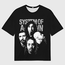 Футболка оверсайз мужская Система краха, цвет: 3D-принт