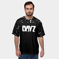 Футболка оверсайз мужская DayZ крачки белые, цвет: 3D-принт — фото 2