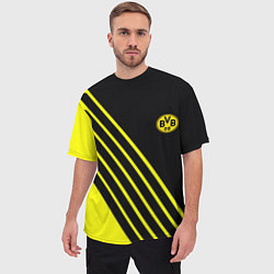 Футболка оверсайз мужская Borussia sport line uniform, цвет: 3D-принт — фото 2