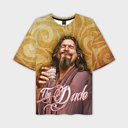 Футболка оверсайз мужская The Big Lebowski dude, цвет: 3D-принт