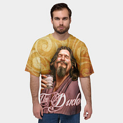 Футболка оверсайз мужская The Big Lebowski dude, цвет: 3D-принт — фото 2