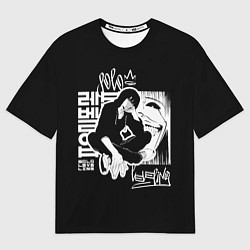 Мужская футболка оверсайз Solo leveling Street style