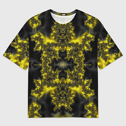 Футболка оверсайз мужская Геометрические фракталы, цвет: 3D-принт