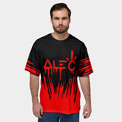 Футболка оверсайз мужская Alec Monopoly капиталист, цвет: 3D-принт — фото 2