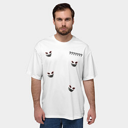 Футболка оверсайз мужская Zxc vibe, цвет: 3D-принт — фото 2