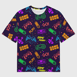 Мужская футболка оверсайз Game today