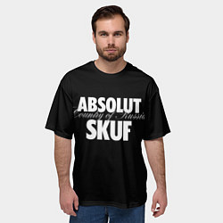 Футболка оверсайз мужская Skuf absolut, цвет: 3D-принт — фото 2