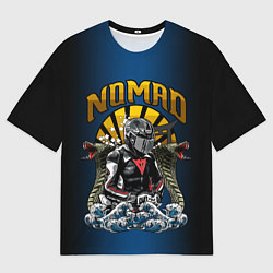 Футболка оверсайз мужская Кочевник, цвет: 3D-принт