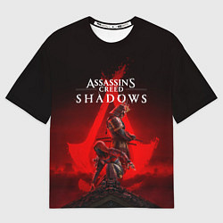 Футболка оверсайз мужская Главные герои Assassins creed shadows, цвет: 3D-принт