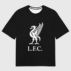 Футболка оверсайз мужская Liverpool fc club, цвет: 3D-принт
