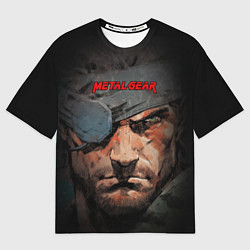 Футболка оверсайз мужская Metal gear Venom Snake, цвет: 3D-принт
