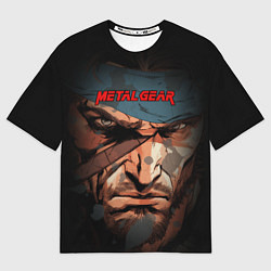 Футболка оверсайз мужская Metal gear Venom Snake, цвет: 3D-принт