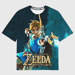Футболка оверсайз мужская Zelda - Link, цвет: 3D-принт