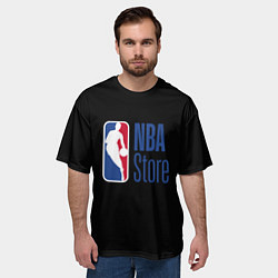 Футболка оверсайз мужская NBA store, цвет: 3D-принт — фото 2
