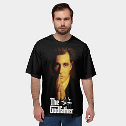 Футболка оверсайз мужская The Godfather - Michael Corleone, цвет: 3D-принт — фото 2