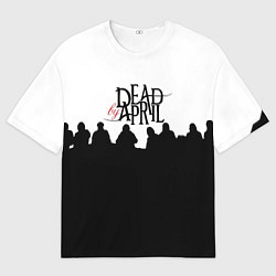 Мужская футболка оверсайз Dead by april rock