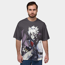 Футболка оверсайз мужская Von Lycaon - Zenless Zone Zero, цвет: 3D-принт — фото 2