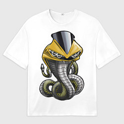 Футболка оверсайз мужская Yamaha r6, цвет: 3D-принт