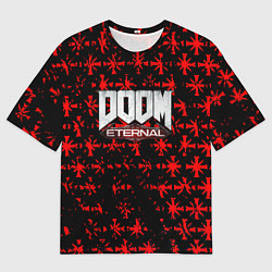 Футболка оверсайз мужская Doom x Farcry, цвет: 3D-принт