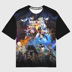 Футболка оверсайз мужская Фейри Тейл, цвет: 3D-принт