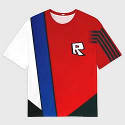 Футболка оверсайз мужская Roblox uniform, цвет: 3D-принт